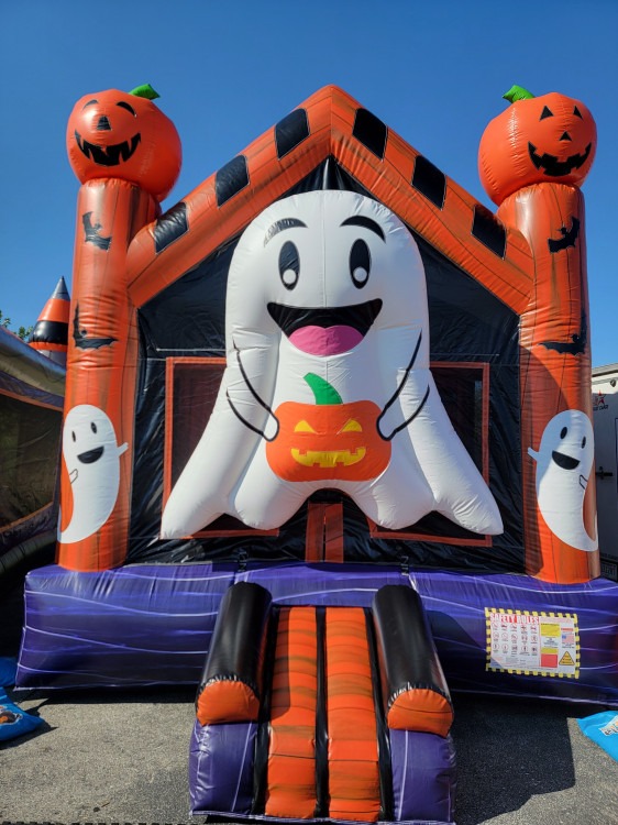 Ghost town bounce house