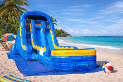 18ft Mr. Fire and ice wet/dry slide