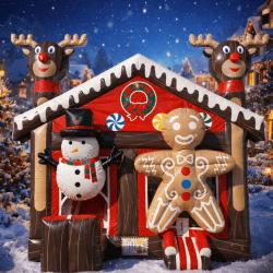 Rudolph's winter wonderland