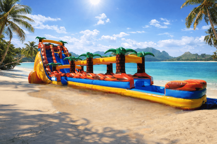 2- piece waterslides
