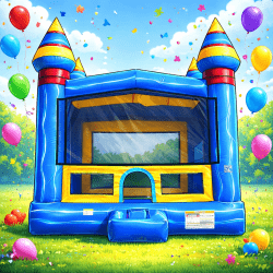 Artic mountain blast 13x13 bounce house
