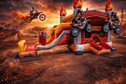 Motocross wet/dry combo unit.