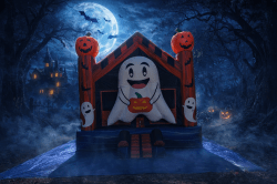 Ghost town bounce house